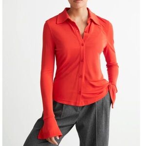 & OTHER STORIES Fitted Shirt Large